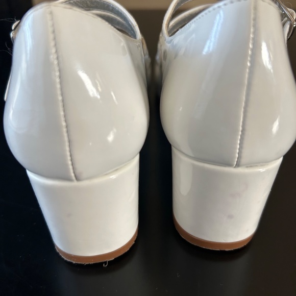Harper Canyon White Patent Leather Heel Shoes Size 2M - Picture 5 of 5